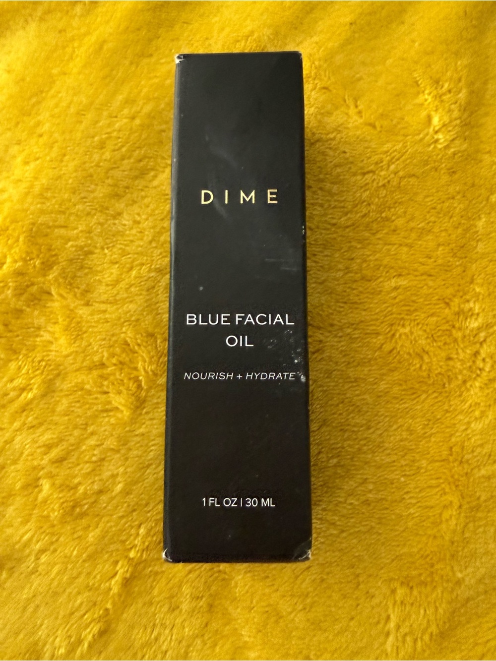 DIME Blue Facial Oil – Hydrating Nourish & Glow (Black)